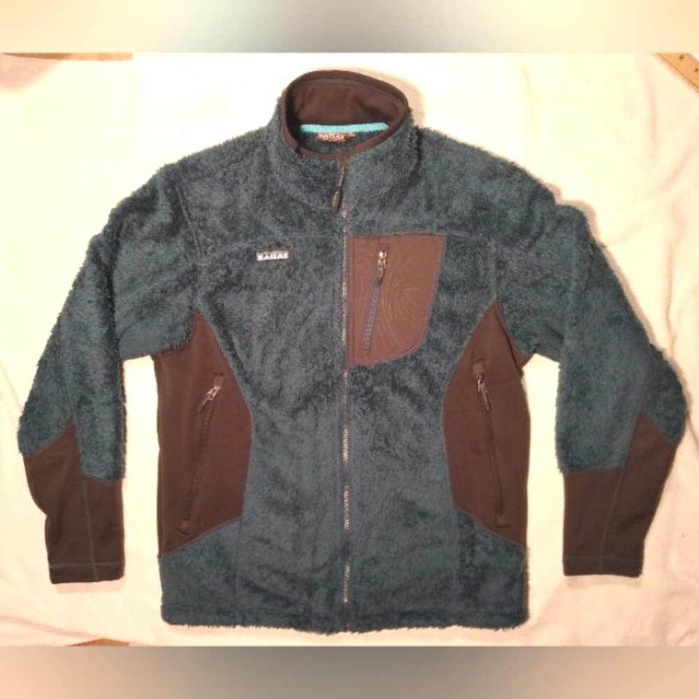 KAILAS Outdoor Heavy Deep Pile Fleece Tech Warm Hybrid Zip up Climbing Jacket M